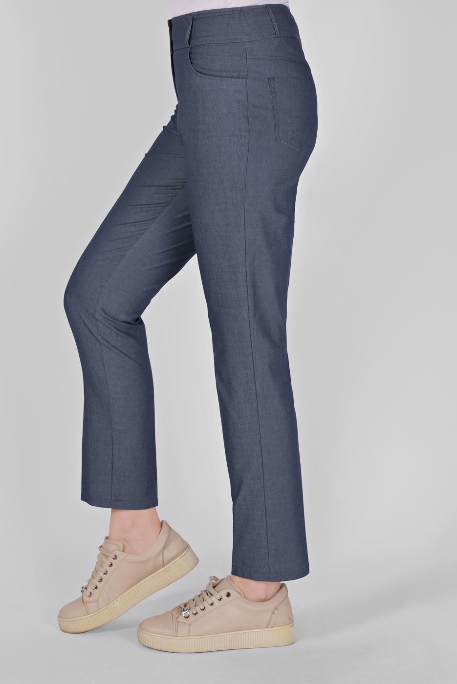 Tesettür giyim LACİVERT ALVİNA DAR PAÇA PANTOLON 70090 