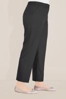 Tesettür giyim SİYAH ALVİNA ARA BEL HAVUÇ PANTOLON 70098 