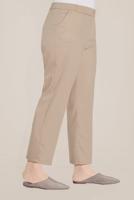 Vêtements hijab BEIGE ALVİNA PANTALON COUPE CAROTTE TAILLE MOYENNE 70098