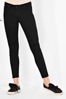 Tesettür giyim SİYAH  ALVİNA DAR PAÇA DENİM PANTOLON 7513 