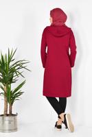 Tesettür giyim SİYAH  ALVİNA DAR PAÇA DENİM PANTOLON 7513 