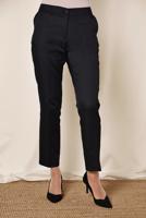 Tesettür giyim SİYAH ALVİNA YÜKSEK BEL KLASİK PANTOLON 7533