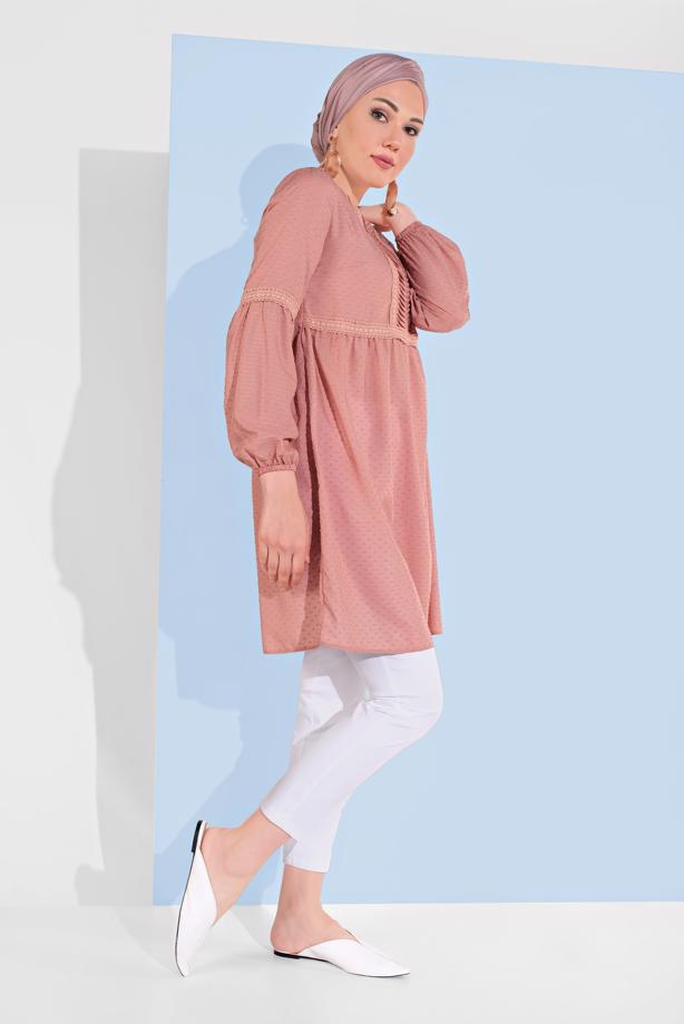 Tesettür giyim ALVİNA YÜKSEK BEL KLASİK PANTOLON 7533 - TRENDTESETTÜR