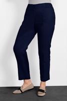 Vêtements hijab BLEU MARINE ALVINA PANTALON EN COUTIL À TAILLE MI-HAUTE 7537 