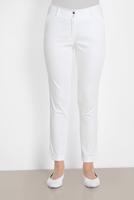 Tesettür giyim BEYAZ ALVİNA YÜKSEK BEL PANTOLON 7555