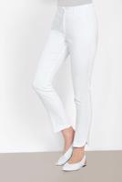 Tesettür giyim BEYAZ ALVİNA YÜKSEK BEL PANTOLON 7555