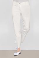 Tesettür giyim KREM ALVİNA BİLEK KISMI YIRTMAÇLI PANTOLON 7575