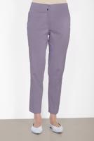 Tesettür giyim MOR ALVİNA BİLEK KISMI YIRTMAÇLI PANTOLON 7575