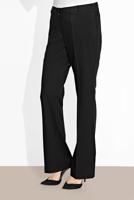 Tesettür giyim SİYAH ALVİNA BOL PAÇA PAMUKLU PANTOLON 7576