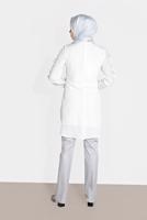 Tesettür giyim GÜMÜŞ ALVİNA BOL PAÇA PAMUKLU PANTOLON 7576