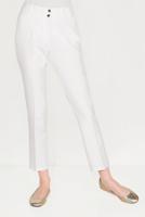 Tesettür giyim KREM ALVİNA ARA BEL CEPLİ PANTOLON 7605 