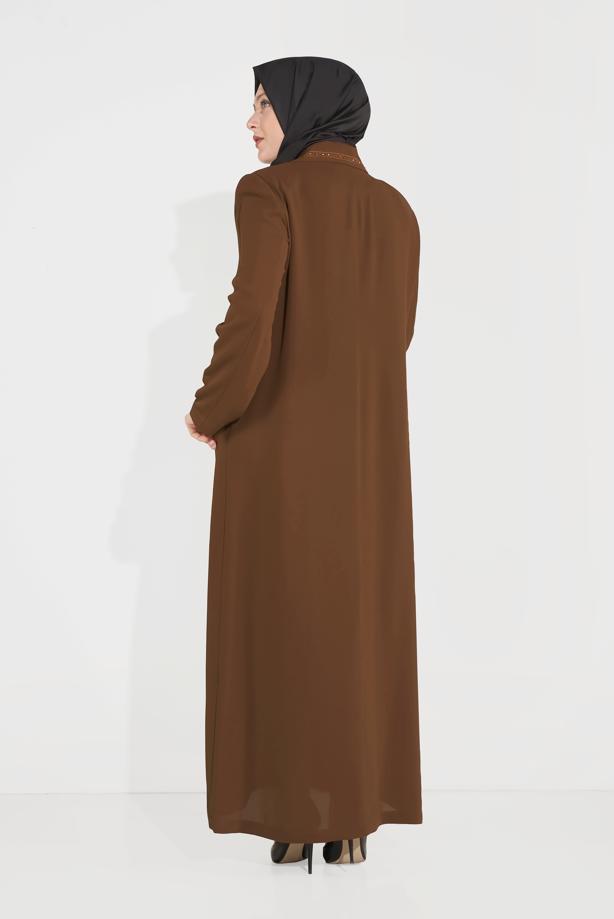 Vêtements hijab TABA ALVİNA BRODERIE DÉTAIL COL CLASSIQUE FINITION 10222 - TRENDTESETTÜR