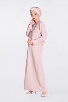 Vêtements hijab POUDRE ALVINA COSTUME & ROBE À EMBELLIS 3477 