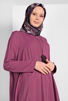 Tesettür giyim PEMBE İKİLİ SALAŞ TAKIM 73108 