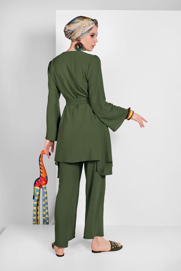 Vêtements hijab  FLOWING BELTED SUIT 0002  - TRENDTESETTÜR