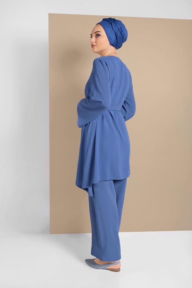 Vêtements hijab  FLOWING BELTED SUIT 0002  - TRENDTESETTÜR