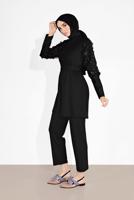 Tesettür giyim SİYAH 0116 TAKIM