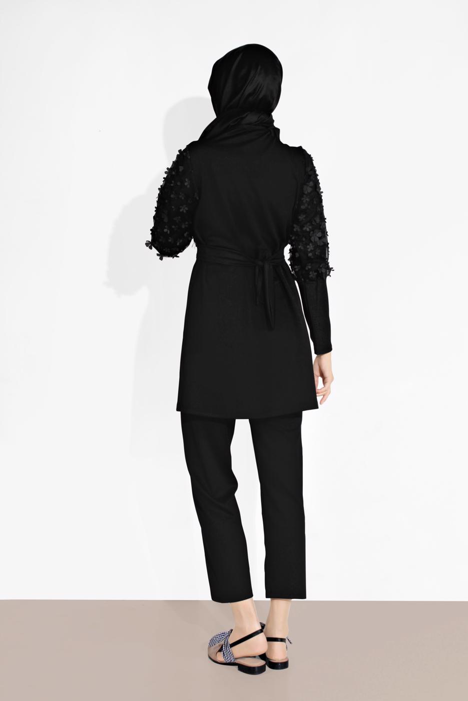 Tesettür giyim SİYAH 0116 TAKIM