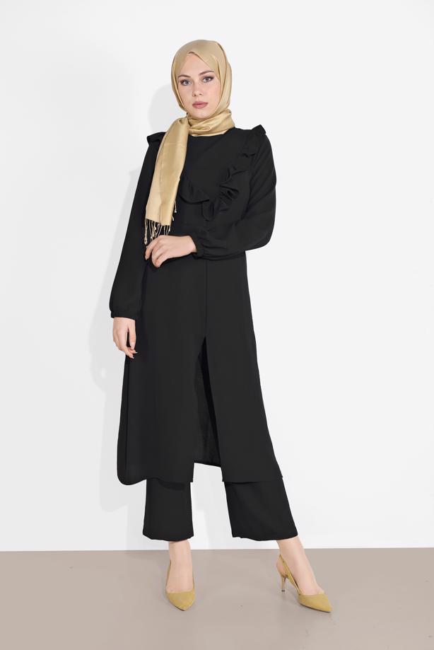 Vêtements hijab  RUFFLED SUIT  0161  - TRENDTESETTÜR