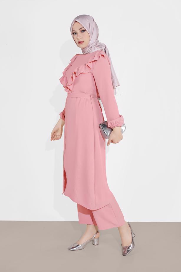 Vêtements hijab  RUFFLED SUIT  0161  - TRENDTESETTÜR