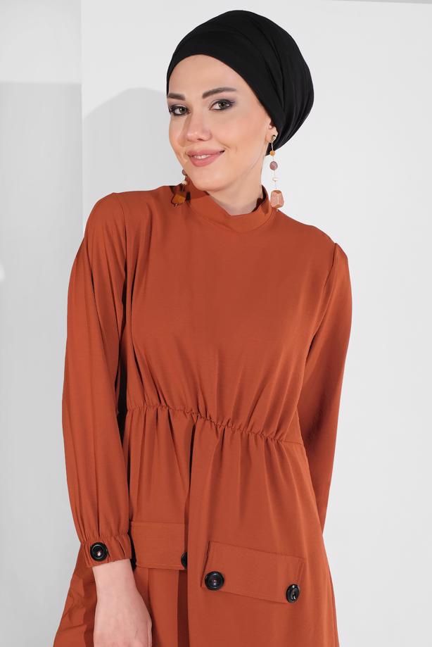 Vêtements hijab  BUTTONED SUIT 0707  - TRENDTESETTÜR