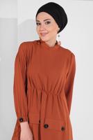 Vêtements hijab TABA COSTUME BOUTONNÉ 0707 