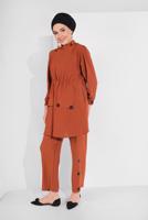 Vêtements hijab TABA COSTUME BOUTONNÉ 0707 