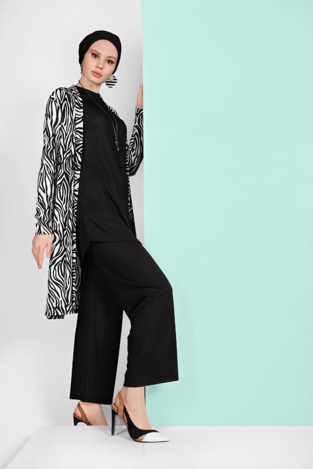 Vêtements hijab  PRINTED SUIT 2001 - TRENDTESETTÜR