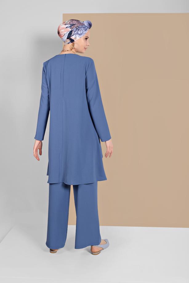 Vêtements hijab  RUFFLED FLOWING SUIT 2113  - TRENDTESETTÜR