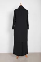 Tesettür giyim SİYAH ALVİNA PUL PAYET DETAYLI 2′Lİ PANTOLONLU TAKIM 2853 