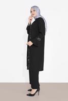 Vêtements hijab NOIR ALVINA COSTUME À SEQUINS 3546 