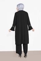 Vêtements hijab NOIR ALVINA COSTUME À SEQUINS 3546 