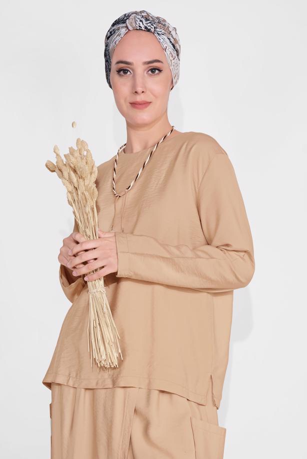 Vêtements hijab  ELASTIC-WAIST TRACKSUIT 9104  - TRENDTESETTÜR