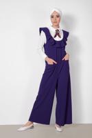 Tesettür giyim MOR ALVİNA TULUM T 4118