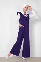 Tesettür giyim MOR ALVİNA TULUM T 4118