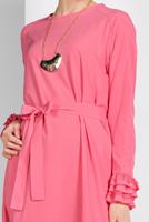 Tesettür giyim MERCAN KOLLARI FIRFIRLI TUNİK 11715