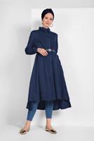 Vêtements hijab BLEU MARINE TUNIQUE CHEMISE 50915 