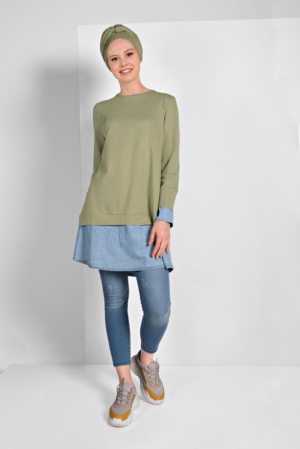 Tesettür giyim  spor tunik esintisi - TRENDTESETTÜR