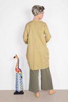 Tesettür giyim YEŞİL SALAŞ CEPLİ TUNİK  71225