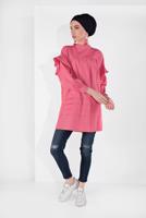 Hijab clothing CORAL SLEEVES-FLOUNCE TUNIC 77202
