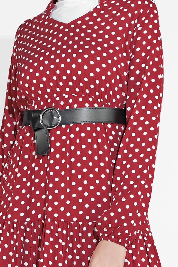 Hijab clothing  POLKADOT TUNIC 1491 - TRENDTESETTÜR