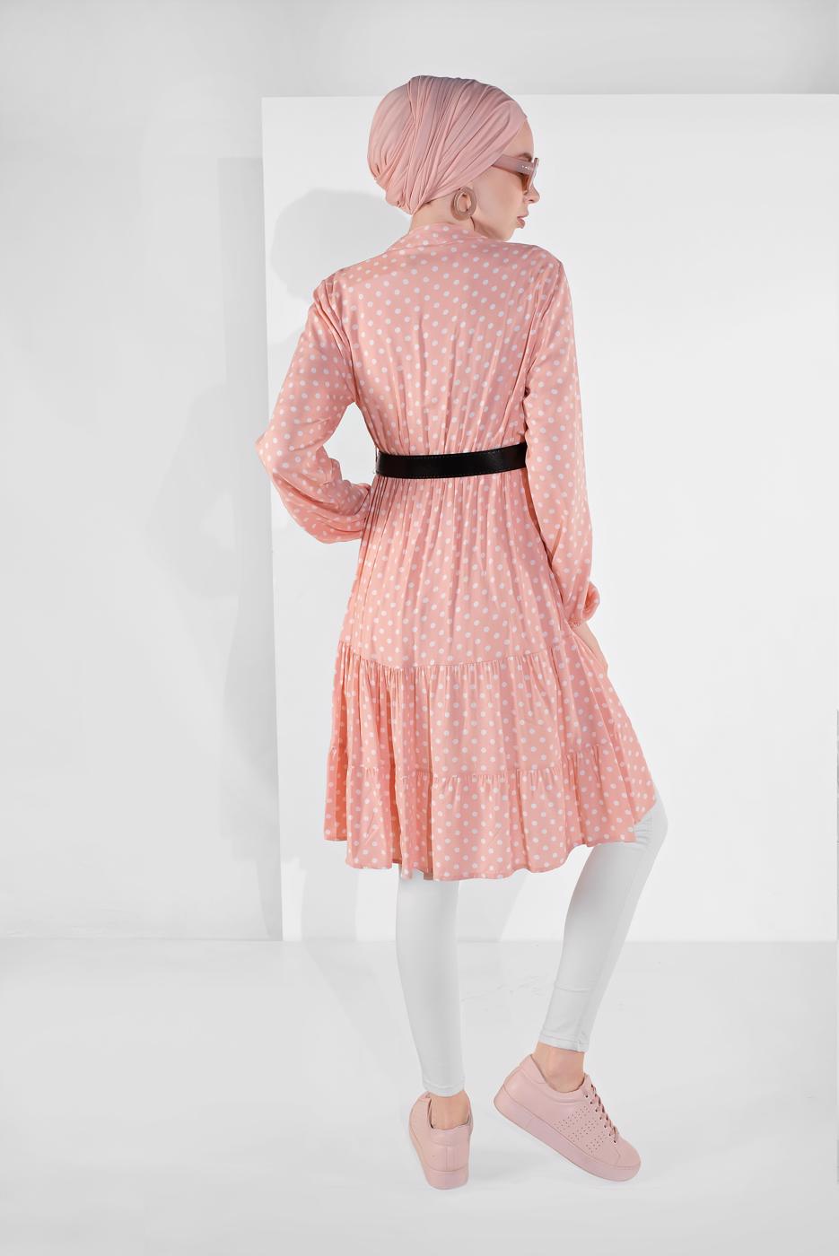 Hijab clothing POWDER POLKADOT TUNIC 1491