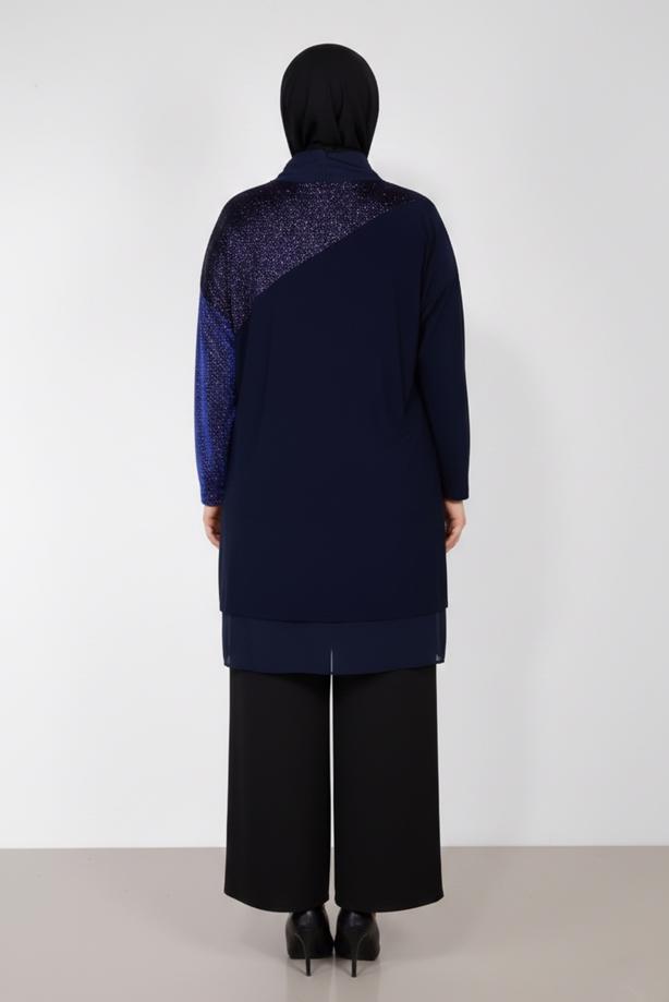 Vêtements hijab  ALVINA SPARKLY TUNIC T 2881 - TRENDTESETTÜR