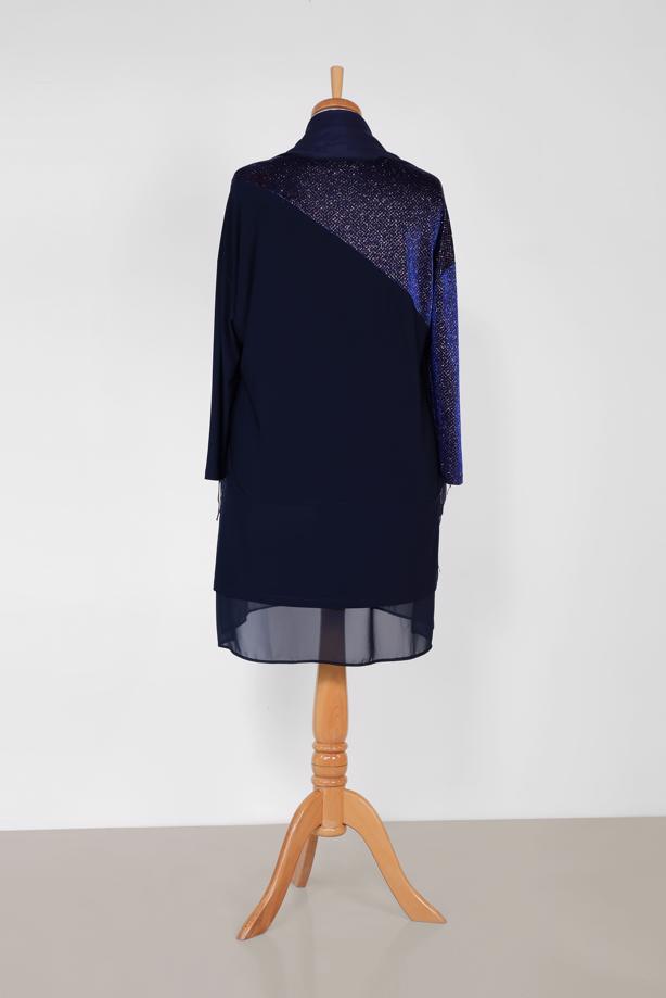 Vêtements hijab  ALVINA SPARKLY TUNIC 2881 - TRENDTESETTÜR