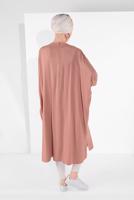 Tesettür giyim PUDRA PÜSKÜLLÜ TUNİK 3212 