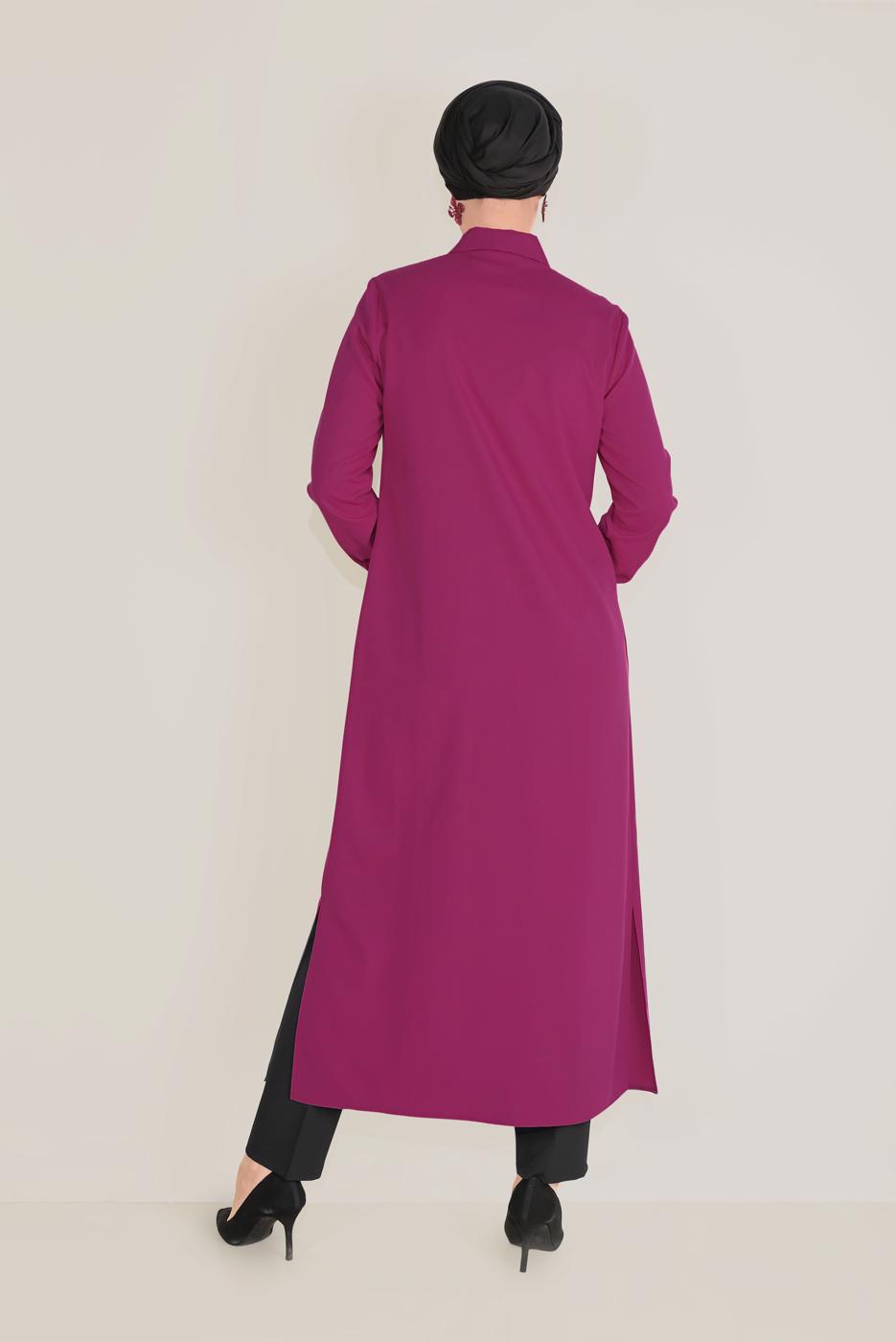 Hijab clothing PLUM ALVİNA BUTTONED TUNIC 40659 
