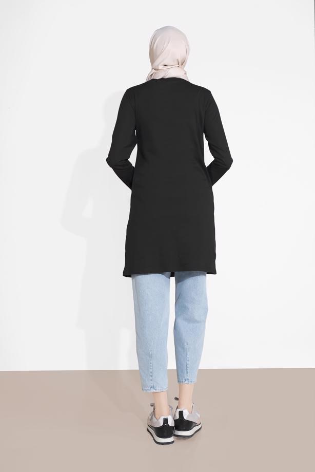 Tesettür giyim  KAKTÜS BASKILI TUNİK 4207 - TRENDTESETTÜR