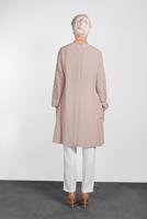 Tesettür giyim PUDRA ALVİNA SALAŞ KESİM TUNİK 4380