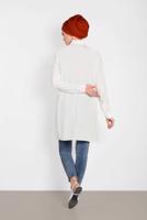 Tesettür giyim KREM ALVİNA YAKASI DETAYLI TUNİK 4387