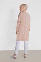 Tesettür giyim PUDRA ALVİNA KOL KISMI PULLU TUNİK 4432